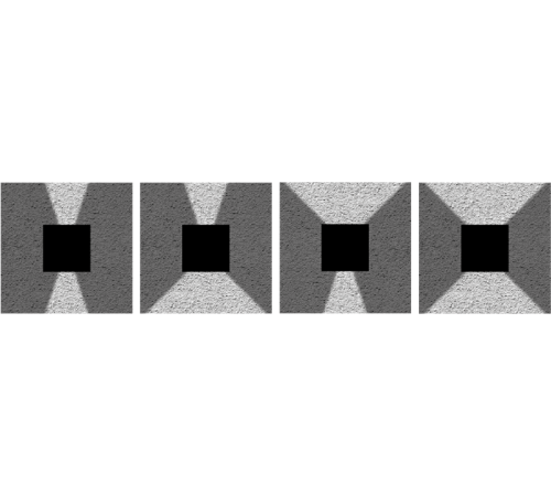 Светильник светодиодный архитектурный PWL-120120/0-90D 2x4w 4000K BL IP65   .5024847  Jazzway