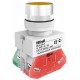 Выкл. кноп. ABLF 22 мм Цвет:ЖЕЛТЫЙ 220В ВK-22   25015DEK  DEKraft