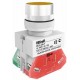 Выкл. кноп. ABLF 22 мм Цвет:ЖЕЛТЫЙ 220В ВK-22   25015DEK  DEKraft