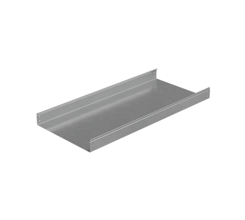 Лоток неперф. 80х500х1,0 L3000 мм "Стандарт ПЛЮС" INOX304  LNEplus80-500-1.0-3000 INOX304  КМ - профиль