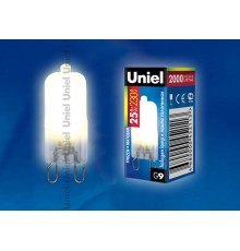 Лампа галогенная JCD-FR-25/G9   01391  Uniel