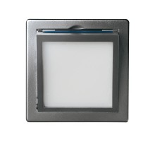 Simon 82 Накладка на ориентационный светодиодный светильник (регулирует направление луча), S82 Detail алюмини  82036-93  Simon