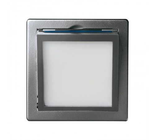 Simon 82 Накладка на ориентационный светодиодный светильник (регулирует направление луча), S82 Detail алюмини  82036-93  Simon