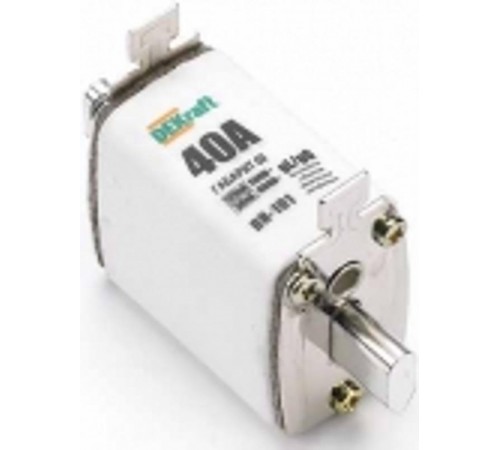 Предохранитель ножевой тип 33, габарит 00, 2А П  21327DEK  DEKraft