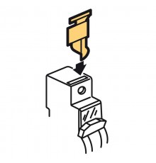 Комплект из 4 пломбируемых крышек для винтов - для автоматических выключателей DX3 с шириной полюса 1 модуль  406304  Legrand