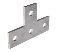 Пластина Т-образная 4 отверстия HDZ  PR08.8801  Промрукав