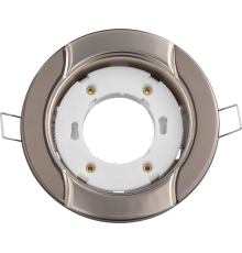 Светильник встраиваемый под лампу GX53 NGX 93 057 NGX-R8-007-GX53 (Волна черный хром-жемчуг)  93057  Navigator