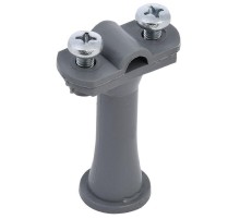 Дер. пров. кругл. 6-10мм h=59мм пластик серый  ZDP80-60-1-68-059  IEK