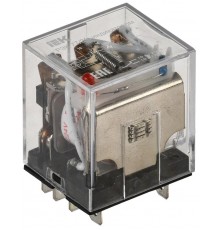 Реле РЭК77/3(LY3) с индикацией 10А 24В DC   RRP10-3-10-024D-LED  IEK