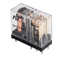 Реле промежуточное РП slim 22/2 5A 24В DC AVERES  rps-22-2-24DC  EKF