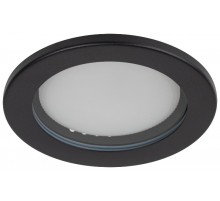 Светильник встраиваемый  влагозащищенный  KL95 SBK SET 5 GX53 IP44 черный набор 5шт  Б0070921  ЭРА