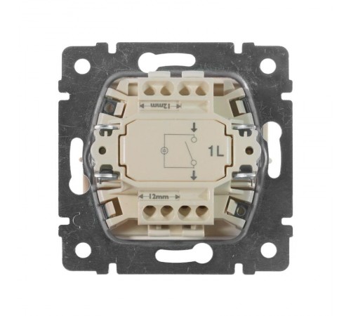 Valena Сл. кость Выключатель 1-клавишный с подсветкой  774310  Legrand