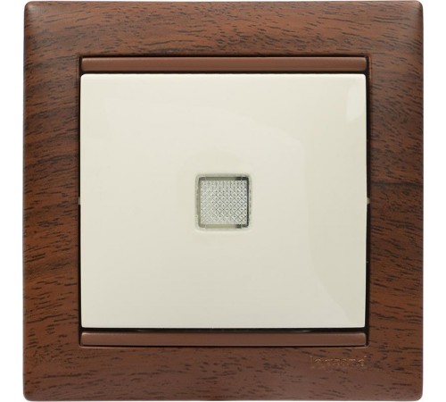 Valena Сл. кость Выключатель 1-клавишный с подсветкой  774310  Legrand