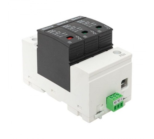 Ограничитель импульсных напряжений серии ОПВ-B/3P In 30кА 400В (с сигнализацией) EKF PROxima  opv-b3  EKF