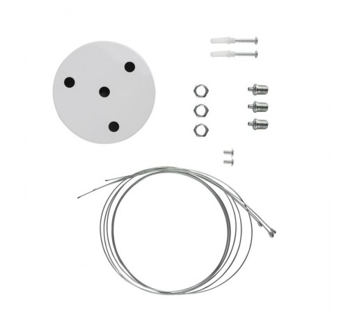 Светильник светодиодный Geometria Ring SPO-132-W-40K-088 88Вт 4000К 6000Лм IP40 800*800*80 белый подвесной  Б0050560  ЭРА