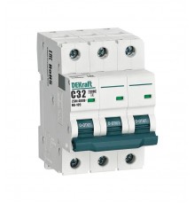 Выключатель автоматический трехполюсный ВА-105 32А C 10кА  13180DEK  DEKraft
