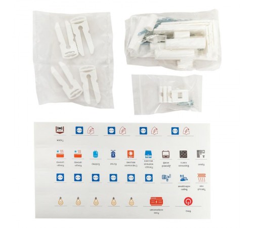 Встраиваемый силовой щит "Nova" 12 модулей с металлической дверью IP41  nv-pb-md-1  EKF