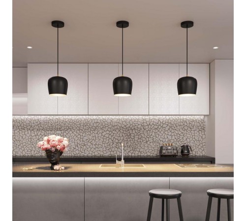 Светильник SP-PEONY-HANG-R250-15W Day4000 (BK, 65 deg, 230V) (Arlight, IP20 Металл, 3 года)  039549  Arlight