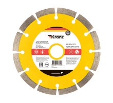 Диск алмазный отрезной сегментный 150x22.2 мм  KR-90-0102  Kranz