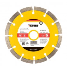 Диск алмазный отрезной сегментный 150x22.2 мм  KR-90-0102  Kranz