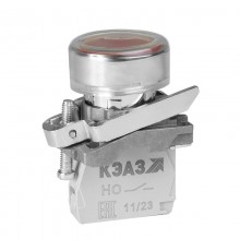 Кнопка КМЕ4210мС-красный-1но+0нз-цилиндр-IP65 284285  КЭАЗ