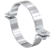 Хомут для неподвижной опоры без изоляции 3/4'' (25-30), 30х3,0 мм, гальван. цинк, 868336  ХНО-25-30-ЭЦ   Ostec