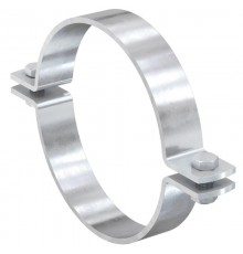 Хомут для неподвижной опоры без изоляции 1'' (31-35), 30х3,0 мм, гальван. цинк, 868337  ХНО-31-35-ЭЦ   Ostec