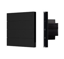 INTELLIGENT ARLIGHT Кнопочная панель SMART-DMX512-801-22-8G-8SC-DIM-IN Black (230V, 2.4G) (IARL, IP20 Пластик, 5 лет)  039316  Arlight