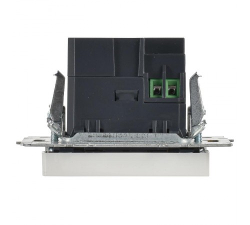 BRITE Розетка USB A+A 3,1А РЮ10-1-БрБ белый  BR-U21-D31-K01  IEK