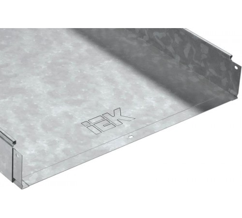 ESCA Лоток неперфорированный 100х600х3000 HDZ  CLN10-100-600-3-M-HDZ  IEK