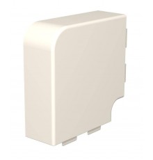 Крышка плоского угла кабельного канала WDK 60x150 мм (ПВХ,кремовый) (WDK HF60150CW)  6161561  OBO Bettermann