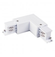 Коннектор угловой для трехфазного шинопровода TRC-1-3-L-WH (белый)  a039503  Elektrostandard