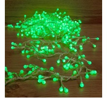 Гирлянда "Мишура LED"  3 м  прозрачный ПВХ, 288 диодов, цвет зеленый  303-604  NEON-NIGHT