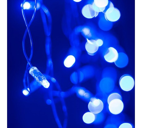 Светодиодная гирлянда ARD-EDGE-CLASSIC-2400x600-CLEAR-88LED-STD BLUE (230V, 6W)  026006  Arlight