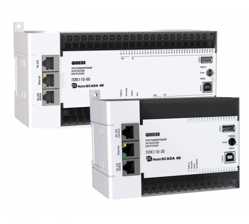 Программируемый логический контроллер ПЛК110-220.30.Р-МS4-3  64625  ОВЕН