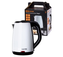 Электрический чайник "Ника", нержавеющая сталь / пластик, 1,8 л, 1800 Вт, белый,  SQ4001-0004  TDM