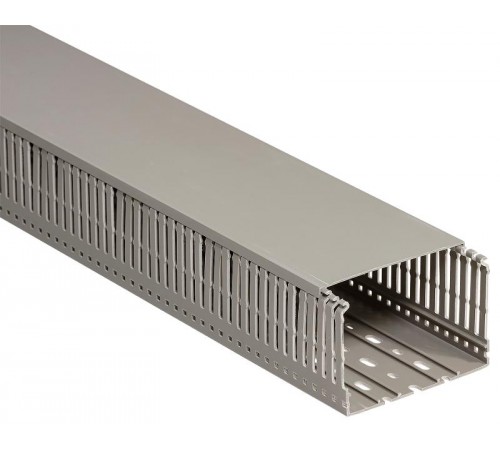 Кабель-канал перфорированный 100х60 "ИМПАКТ" - М  CKM50-100-060-1-K03  IEK