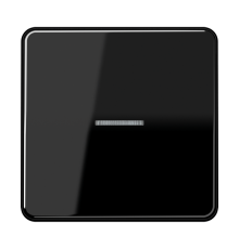 Клавиша с окошком для выключателя с подсветкой; черная  CD590KO5SW  Jung