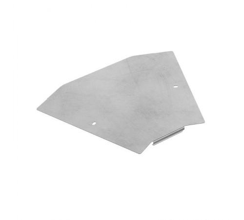 Крышка угла горизонтального 45 градусов Профи INOX (AISI 304) 300 (1,0 мм)  PR16.16940  Промрукав