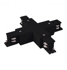 Коннектор X-образный для трехфазного шинопровода TRC-1-3-X-BK (черный)  a039509  Elektrostandard