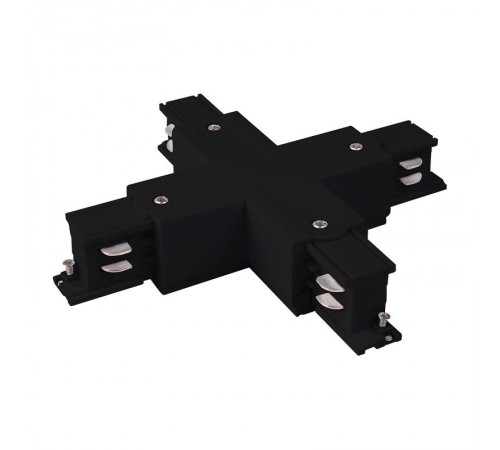 Коннектор X-образный для трехфазного шинопровода TRC-1-3-X-BK (черный)  a039509  Elektrostandard