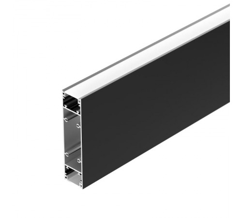 Профиль SL-LINE-25100-DUAL-2500 BLACK (Arlight, Алюминий)  033735  Arlight