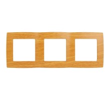 Рамка на 3 поста 12-5003-07  ,  ольха  Б0014767  ЭРА