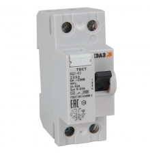 Выключатель дифференциальный (УЗО) ВД1-63-2440-АС-УХЛ4 (2P, 40, 300mA) электронное 318473  КЭАЗ