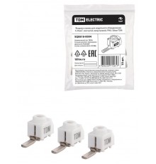 Вводная клемма для модульного оборудования 4-25мм, изогнутая, ввод прямой, PIN L-28мм  SQ0818-0004  TDM