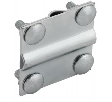 Заж. крес. пол./пр.-пол./пр. 40/12мм оц. сталь  ZCC13-11-1-12-40  IEK