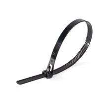 Стяжки нейлоновые КСР 7,5*250 (ч) (100шт.)  80145  Fortisflex