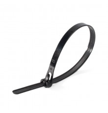 Стяжки нейлоновые КСР 7,5*250 (ч) (100шт.)  80145  Fortisflex