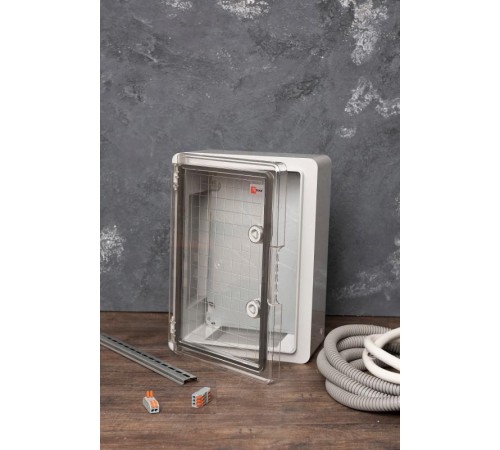 Щит пластиковый с монтажной платой прозрачная дверь (ВхШхГ) 350х250х150 мм IP65 PROxima  PBT65MP002  EKF