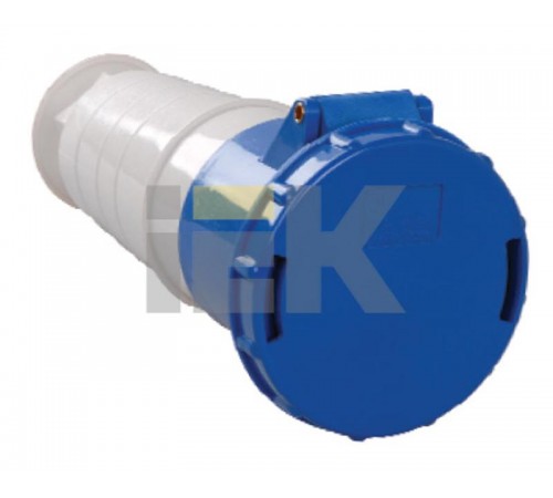 Розетка 233 переносная 2Р+РЕ 63А 220В IP54  PSR21-063-3  IEK